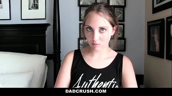 DadCrush- Caught and Punished StepDaughter (Nickey Huntsman) For Sneaking novos clipes