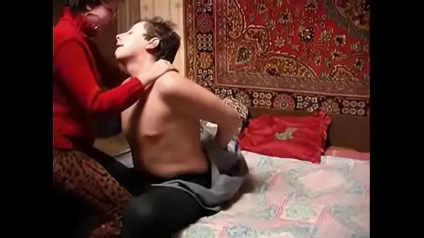 Russian mature and boy having some fun alone Klip baru yang segar