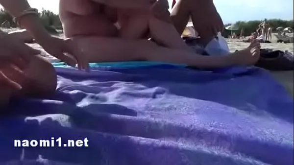 Taze public beach cap agde by naomi slut yeni Klipler