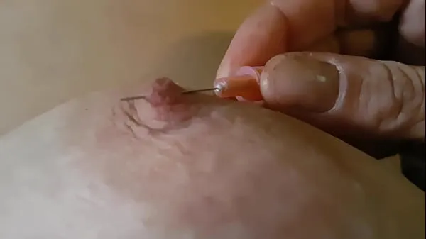 Fresh I love the pain of pushing a through my hard nipple, then playing with it to make me cum incredibly hard new Clips