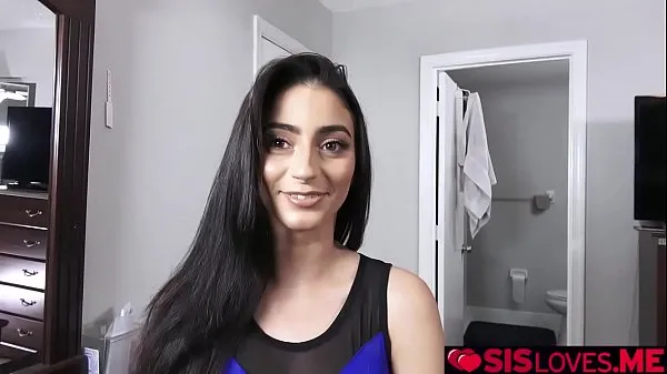 Fresh Jasmine Vega asked for stepbros help but she need to be naked new Clips