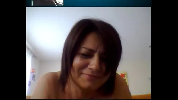Frisse Italian Mature Woman on Skype 2 nieuwe clips