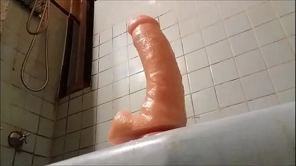 مقاطع جديدة Slave Damien - Riding Large Dildo pt1