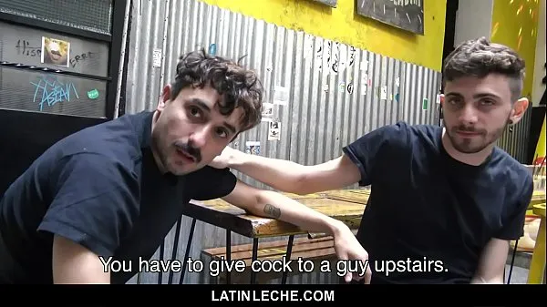 LatinLeche - Sexy Latino Boy Gets Covered In Cum By Four Hung Guys Clip mới