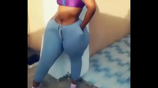 Nové African girl big ass (wide hips nové klipy