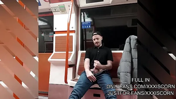 Fresh I jerk off in the subway new Clips