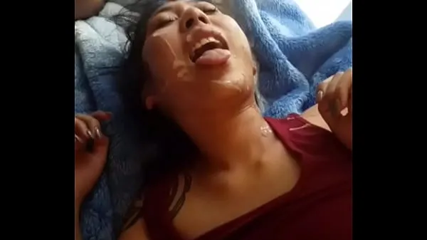 مقاطع جديدة Asian gets a big facial by bbc