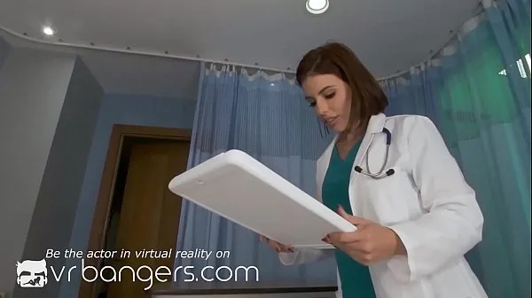 VR BANGERS Hospital fantasy about naked creampied nurse Klip baharu baharu