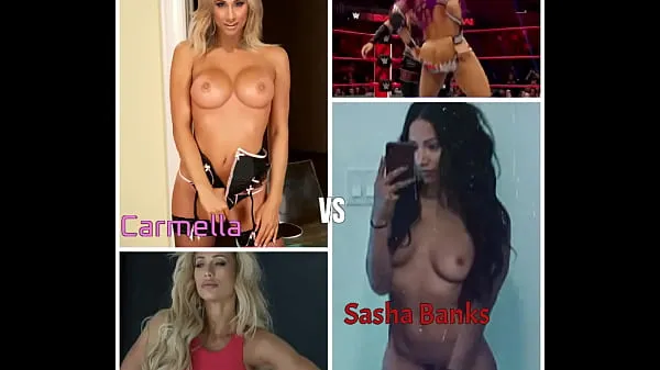 Fresh Who Would I Fuck? - Carmella VS Sasha Banks (WWE Challenge new Clips