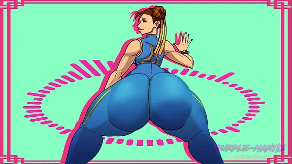 Chun-Li Twerks On Camera and On Dick Klip baharu baharu