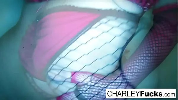 Charley Chase wears some sexy lingerie and stockings Klip baharu baharu