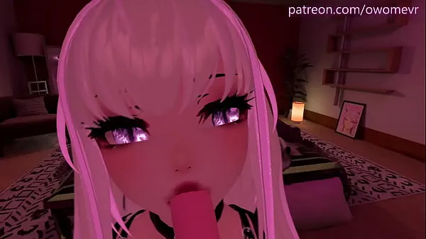 Boquete POV bonita na realidade virtual [VRchat Erp, 3D Hentai novos clipes