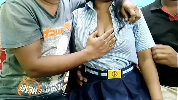 Fresh Two boys fuck college girl|Hindi Clear Voice new Clips