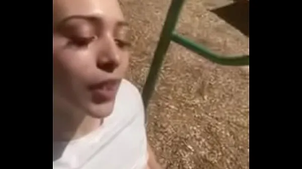 Submissive latina skipping class to deepthroat bbc at the park Klip baru yang segar