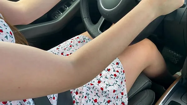 Fresh Stepmother: - Okay, I'll spread your legs. A young and experienced stepmother sucked her stepson in the car and let him cum in her pussy new Clips