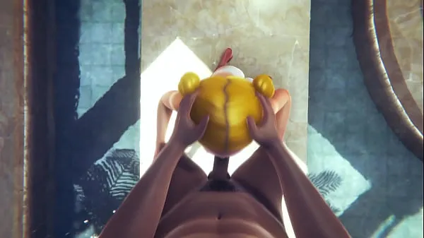 Frisse Anime hentai uncensored l Sex Bath girl nieuwe clips