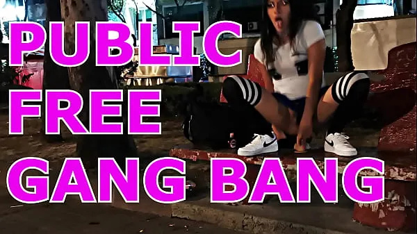 Nuevos Gang bang en la calle, llega la policia clips nuevos