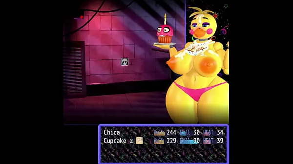 全新Chica Hot Model In a Five nights at fuckboys fangame全新可拍