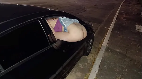 Fresh Married with ass out the window offering ass to everyone on the street in public new Clips