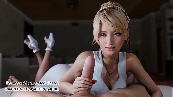 Frische Final Fantasy XV Lunafreya Handjob | Unzensierte Hentai-KI generiert neue Clips