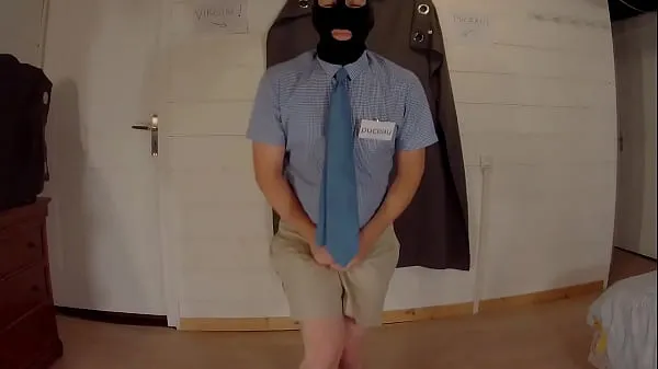 مقاطع جديدة Schoolboy in uniform is being punished with a full bladder (reuploaded from 2020