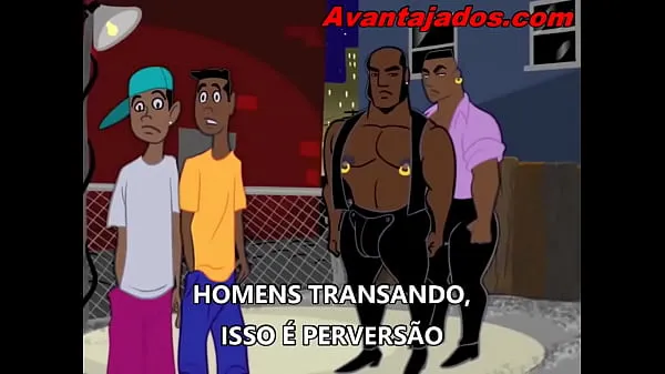 새로운 Gay Cartoon o Herói da Bunda Grande개의 새 클립