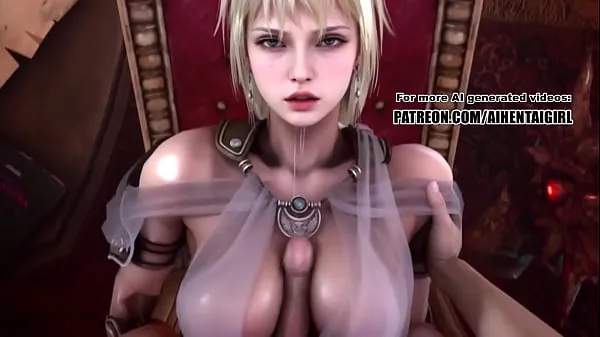 Soulcalibur Sophitia Alexandra cosplay | Uncensored Hentai AI generated novos clipes